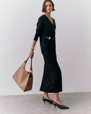 Oversized Double Loop Bag